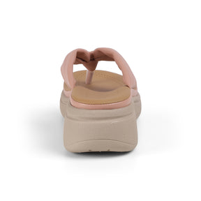 Tresmode Hobi Pink Women's Casual Wedge Sandals