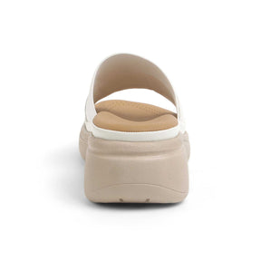 Tresmode Hosemb White Women's Dress Wedge Sandals