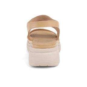 Tresmode Hosint Beige Women's Casual Platform Wedge Sandals