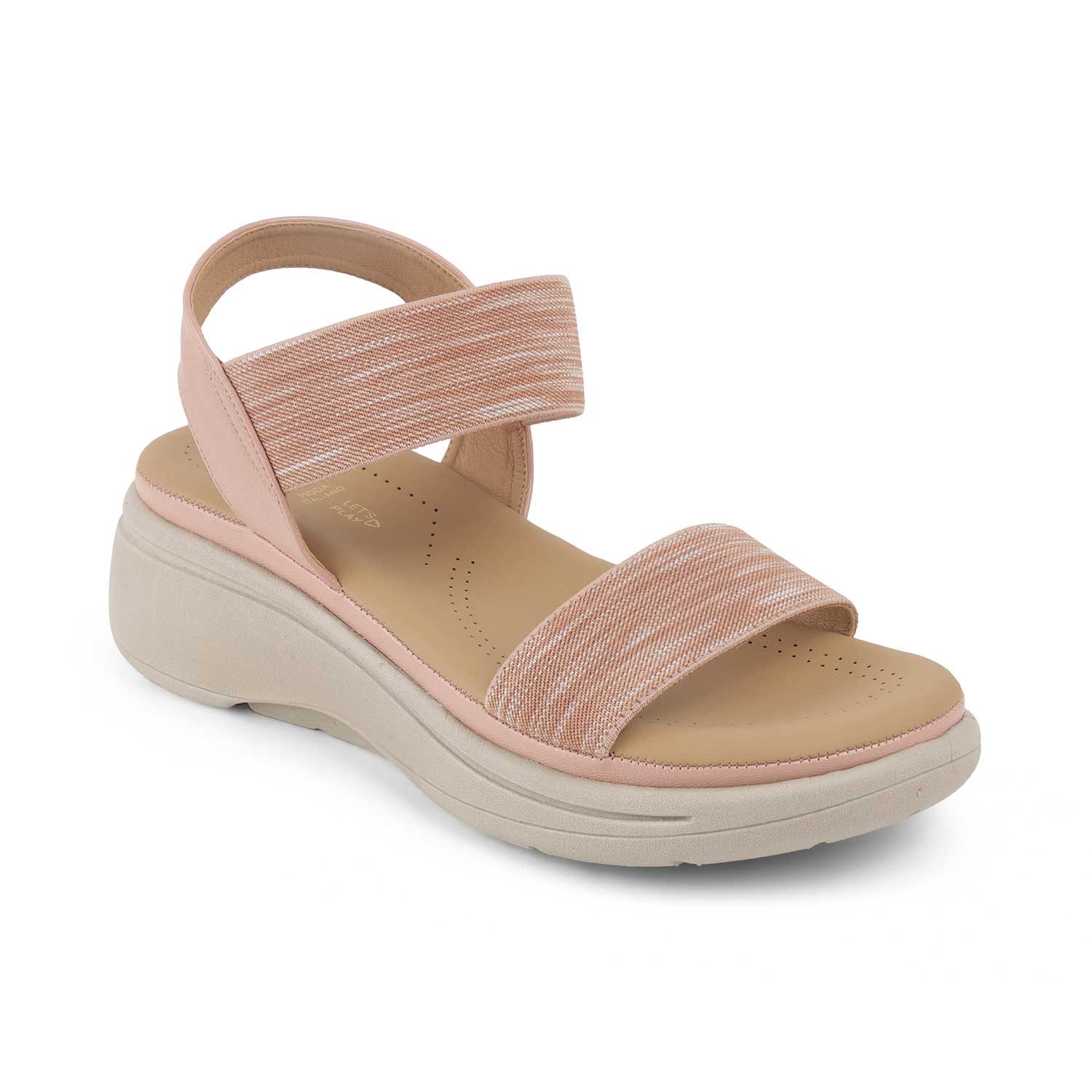 Tresmode Hosint Pink Women's Casual Wedge Sandals