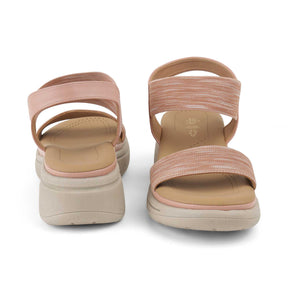 Tresmode Hosint Pink Women's Casual Wedge Sandals