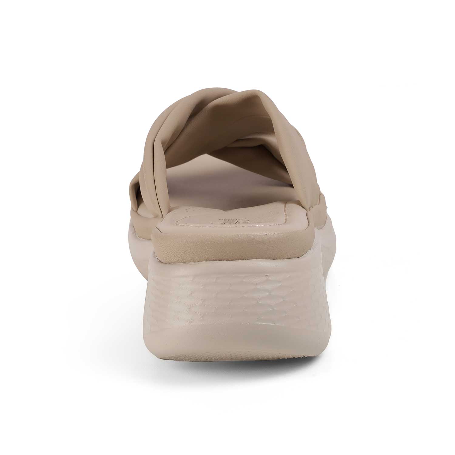 Tresmode Ian Beige Women's Casual Wedge Sandals
