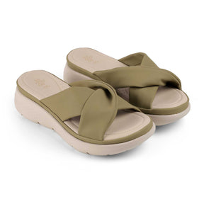 Tresmode Ian Green Women's Casual Wedge Sandals
