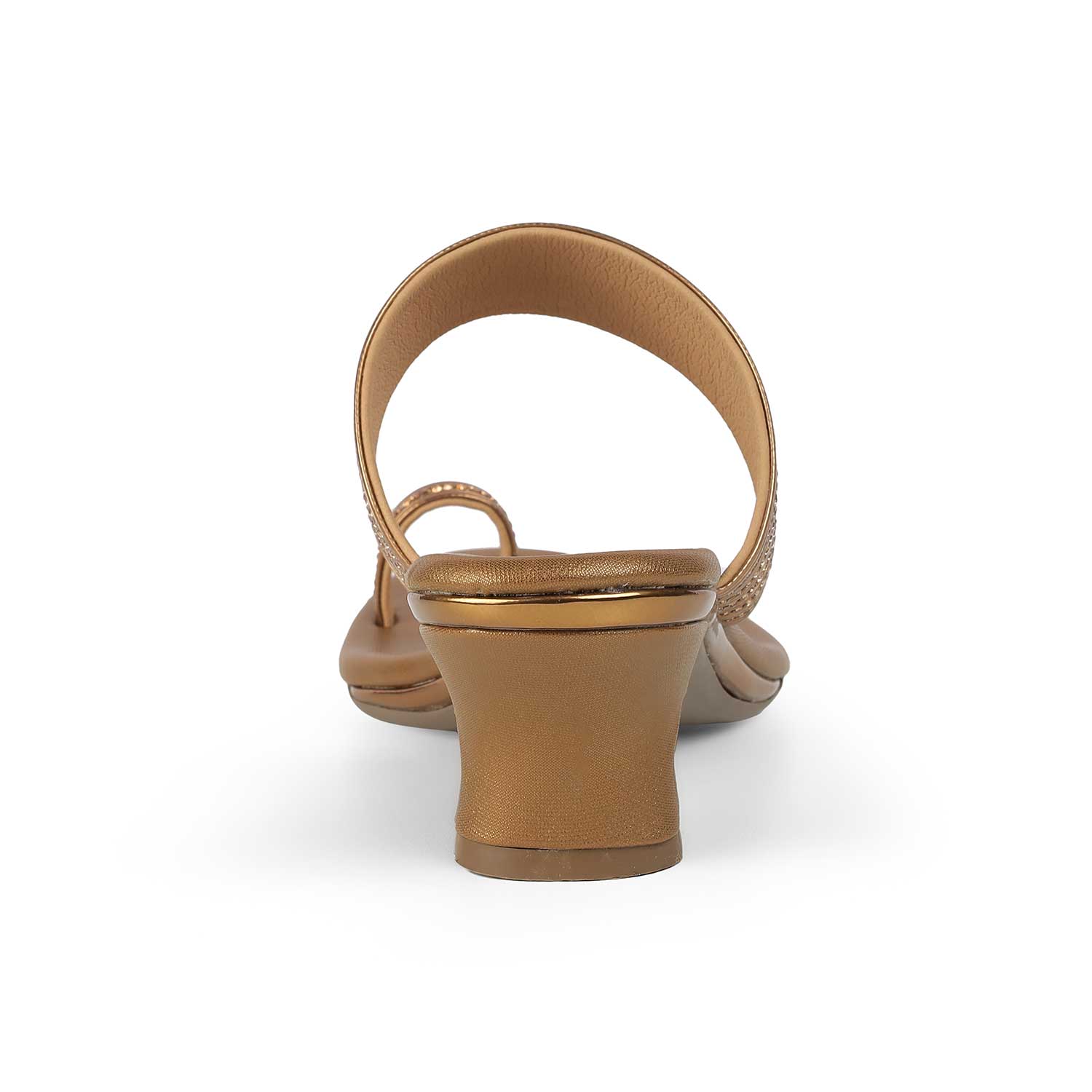 Tresmode Jer Bronze Women's Dress Heel Sandals