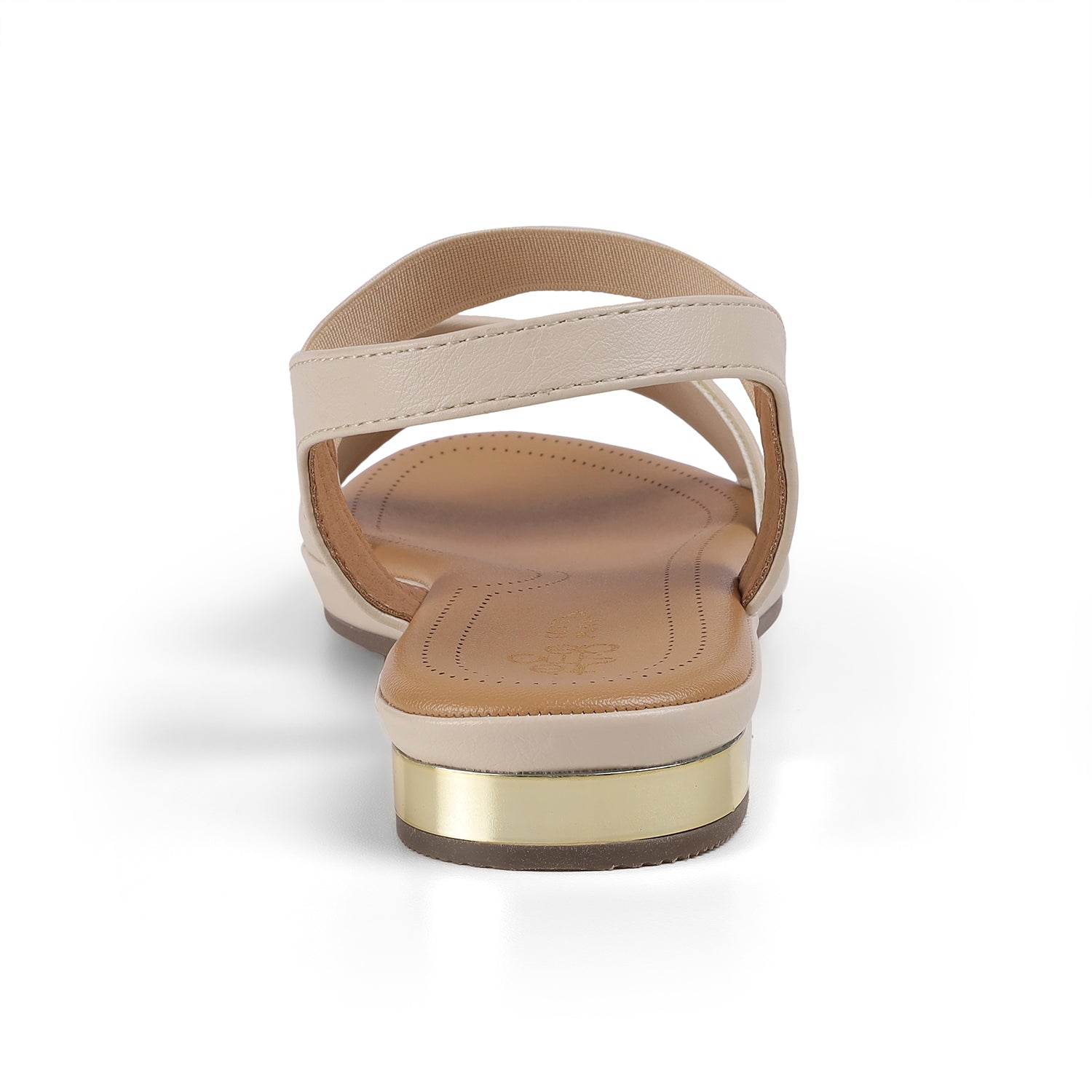 Tresmode Jero Cream Women's Dress Sandals
