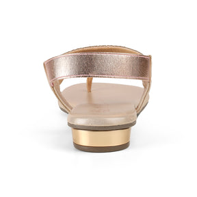 Tresmode Jewel Champagne Women's Dress Sandals