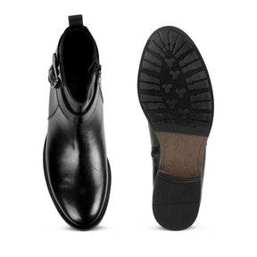 Tresmode Jill Black Women's Ankle-length Boots