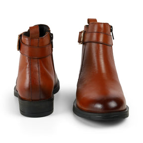 Tresmode Jill Tan Women's Ankle-length Boots