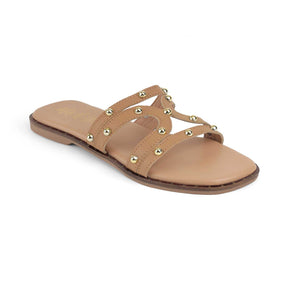 Tresmode Kilov Beige Women's Casual Flats