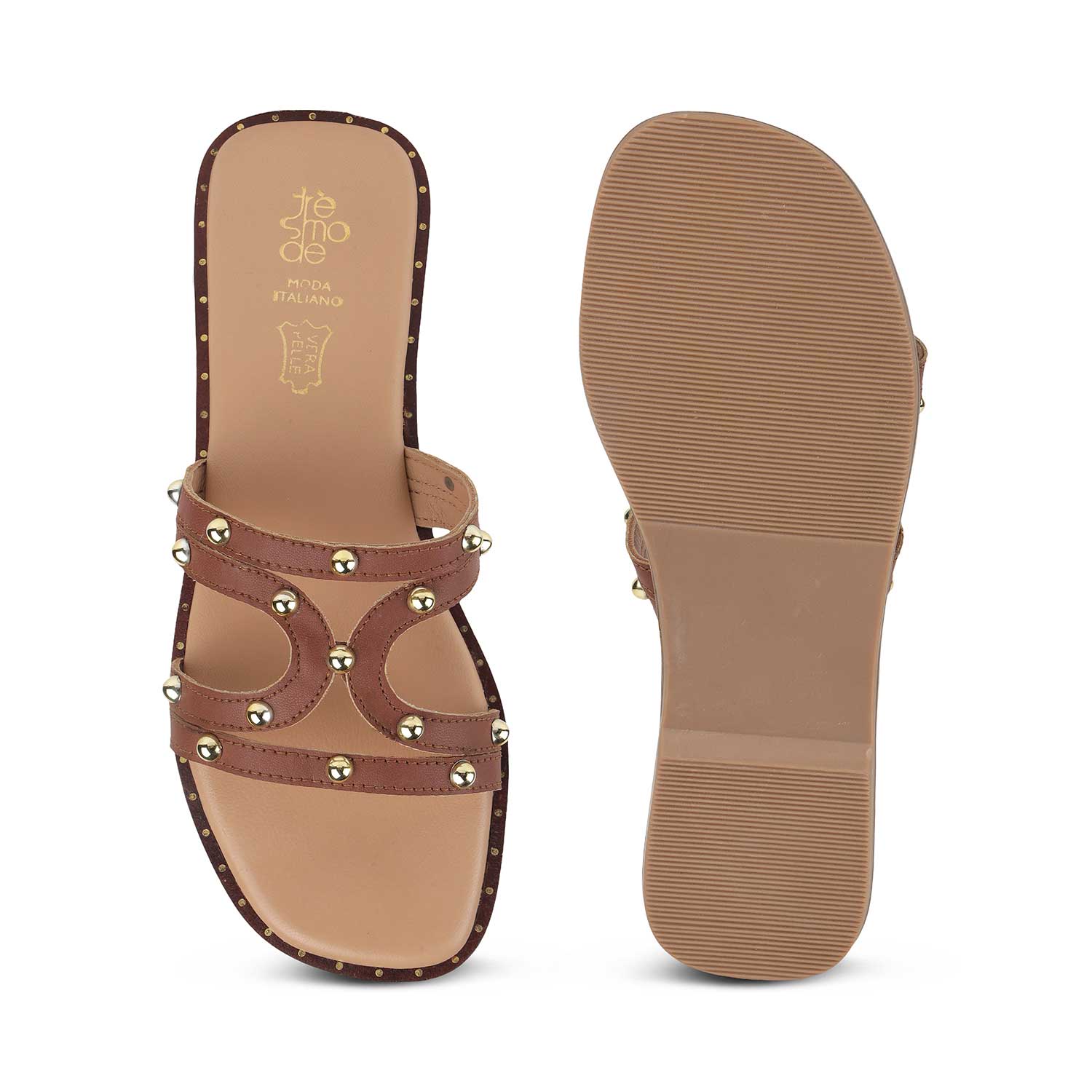 Tresmode Kilov Tan Women's Casual Flats