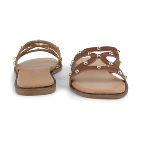 Tresmode Kilov Tan Women's Casual Flats