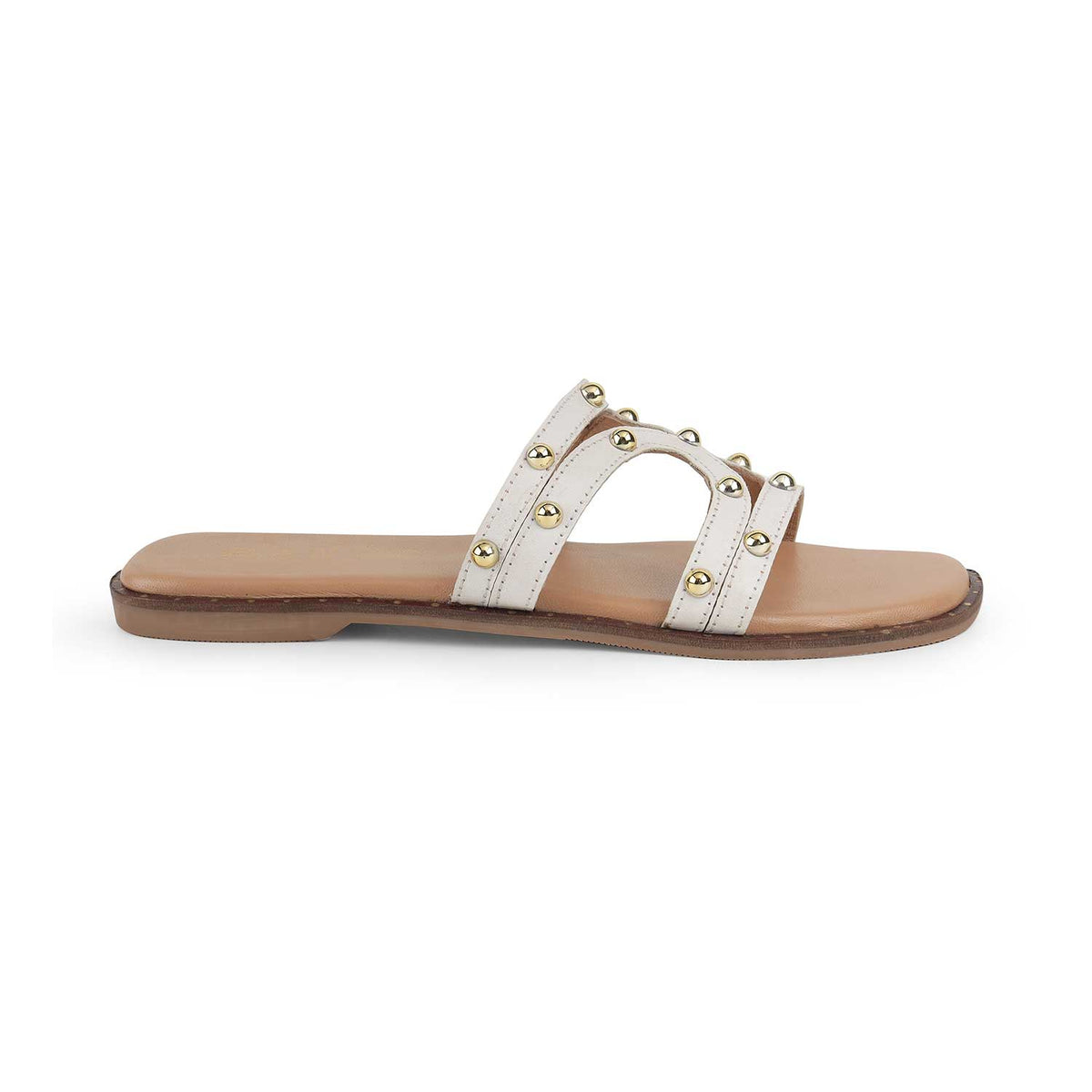 Tresmode Kilov White Women's Casual Flats
