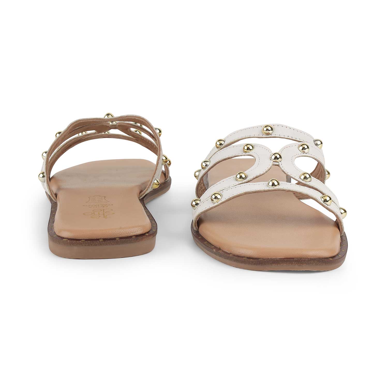 Tresmode Kilov White Women's Casual Flats