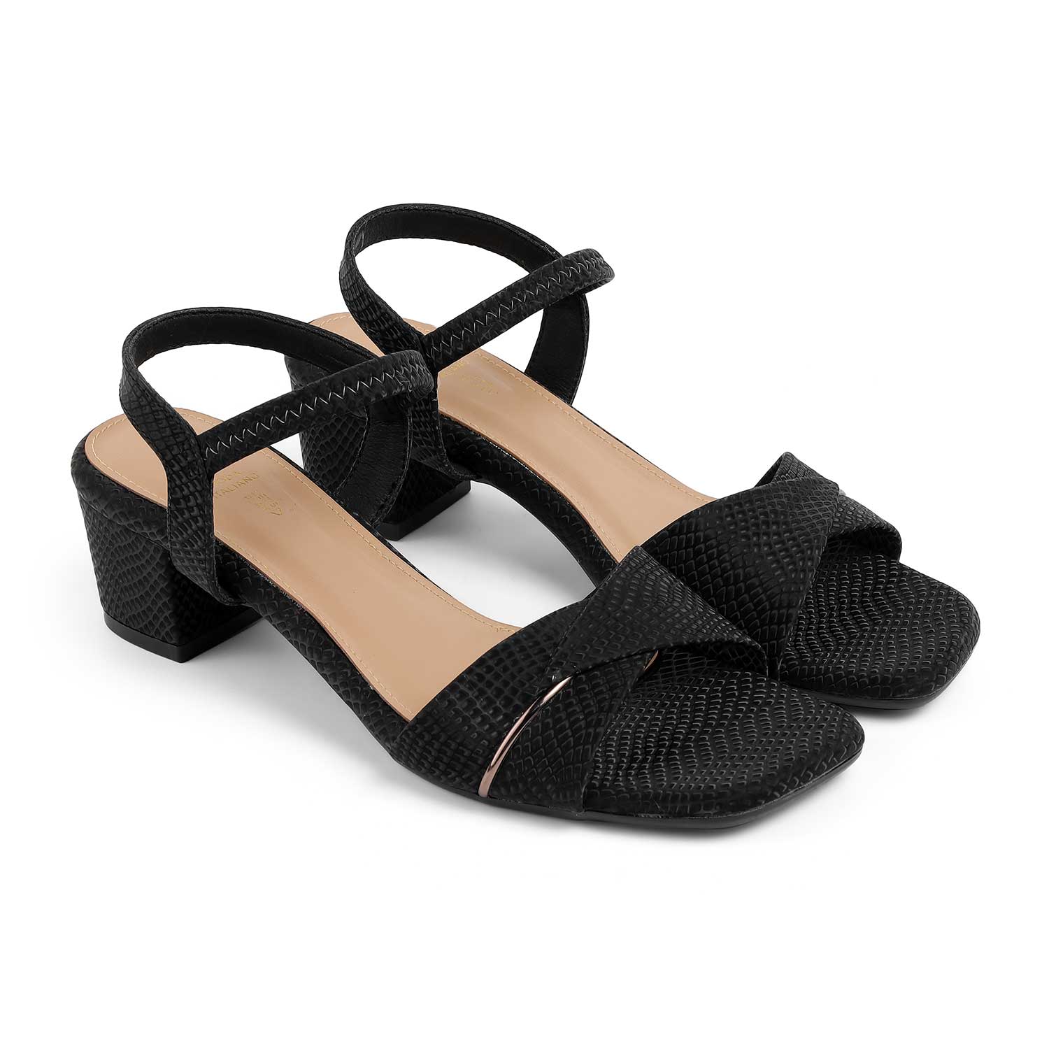 black dress sandals low heel Loeffler Randall Women's Odessa - inch heel Black sandals low heel BARBARA