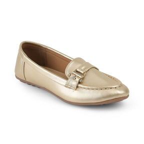 Tresmode Marcel Gold Women's Dress Loafers