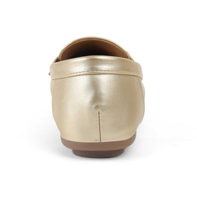 Tresmode Marcel Gold Women's Dress Loafers