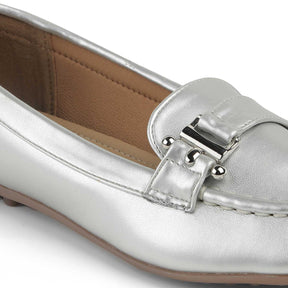 Tresmode Marcel Silver Women's Dress Loafers
