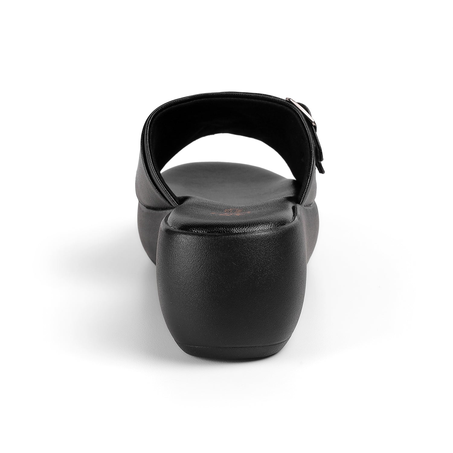Tresmode Menton Black Women's Casual Wedge Sandals