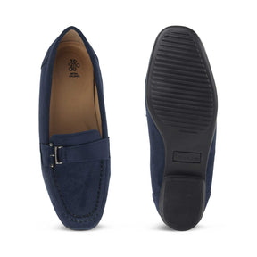 Tresmode Mil Blue Women's Casual Loafers