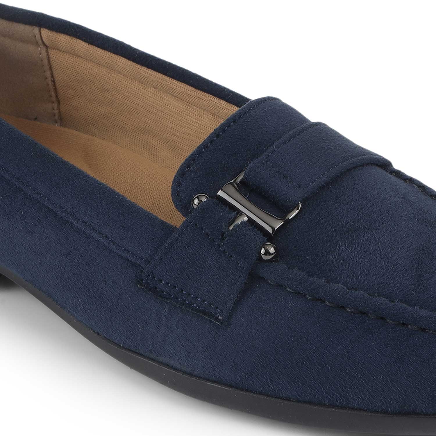 Tresmode Mil Blue Women's Casual Loafers