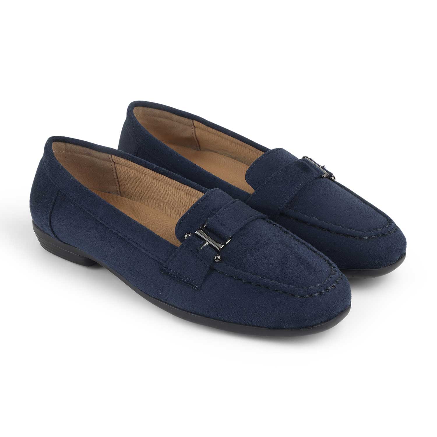 Tresmode Mil Blue Women's Casual Loafers