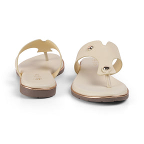 Tresmode Mimmo Cream Women's Dress Flats