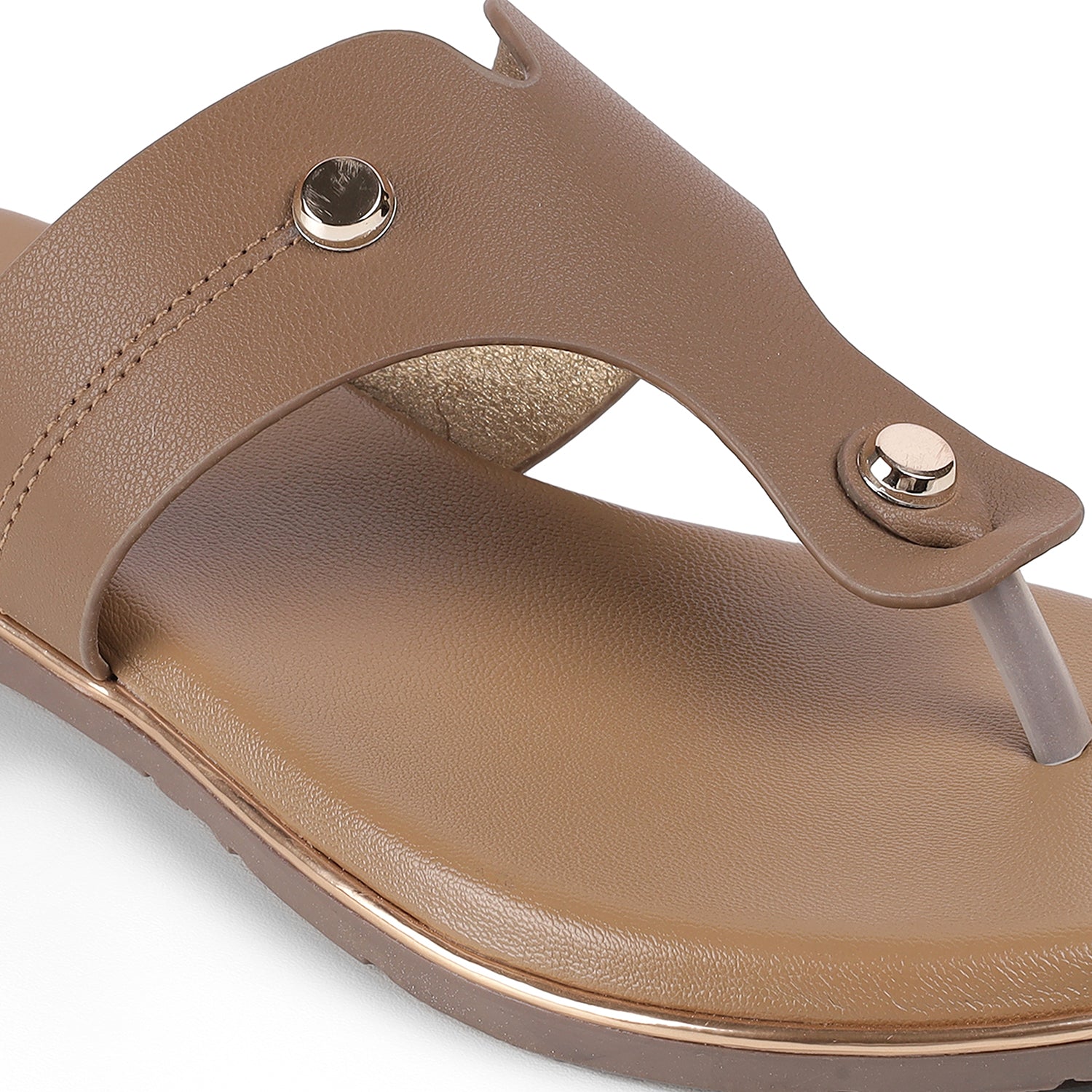 Tresmode Mimmo Taupe Women's Dress Flats
