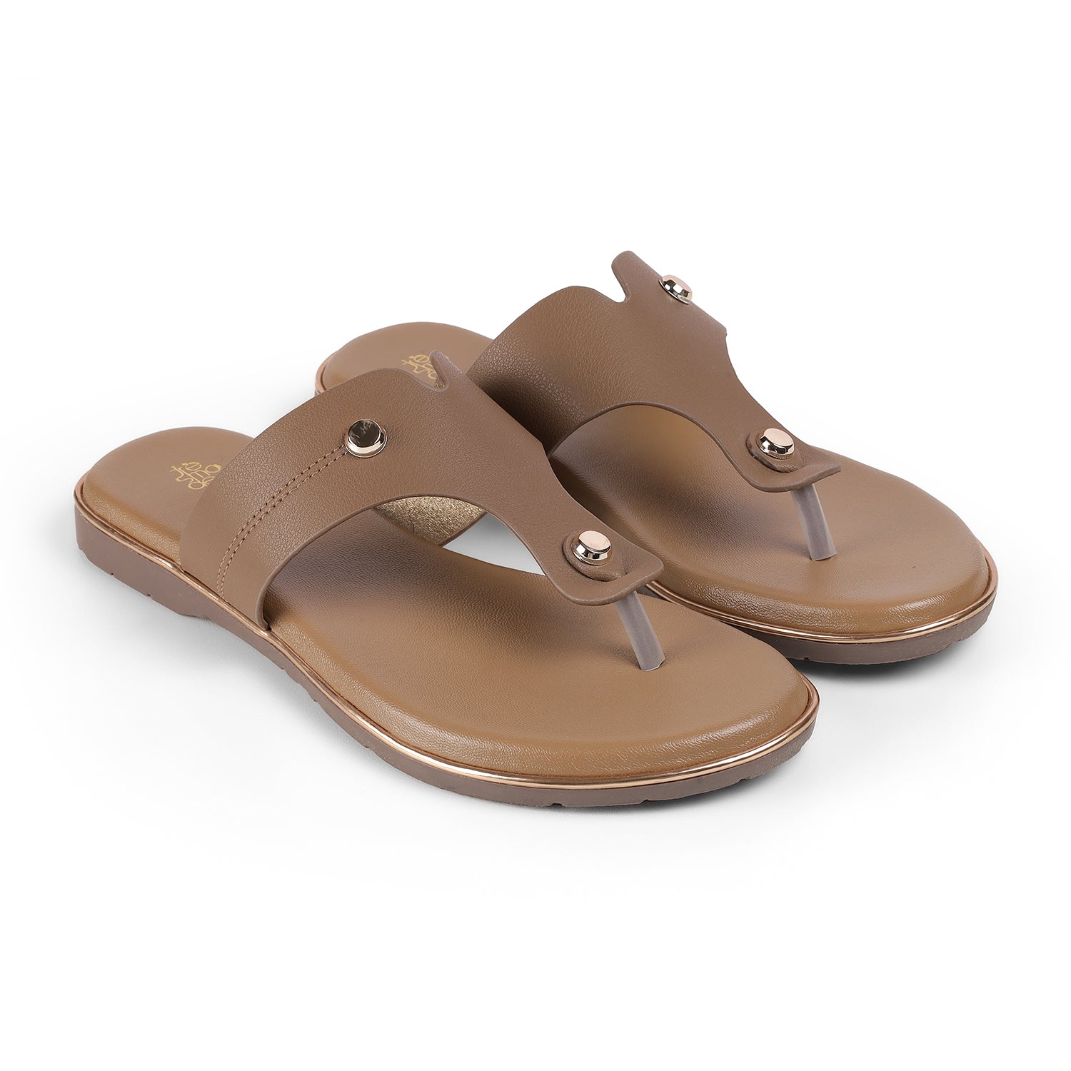 Tresmode Mimmo Taupe Women's Dress Flats