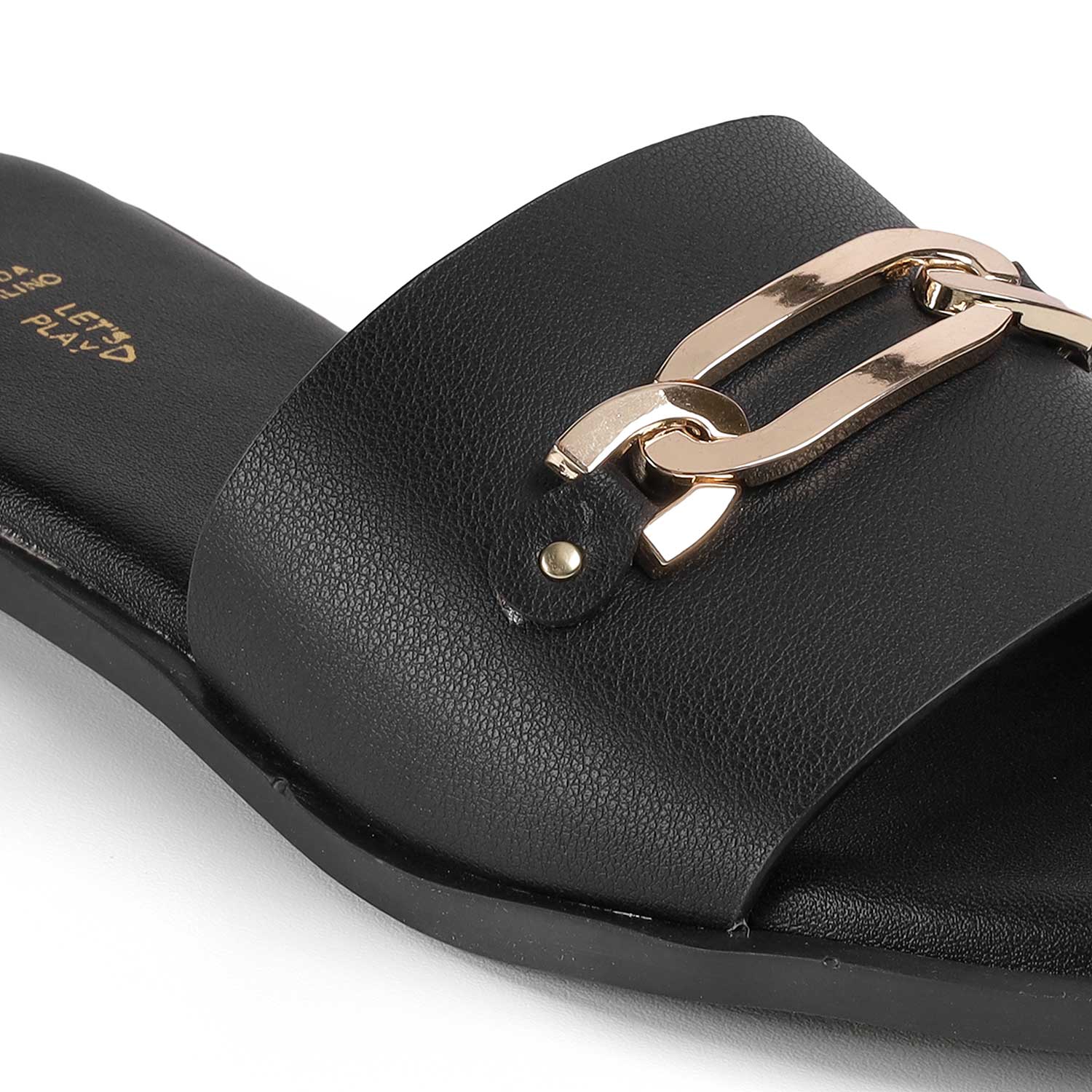 Tresmode Minna Black Women's Dress Flats
