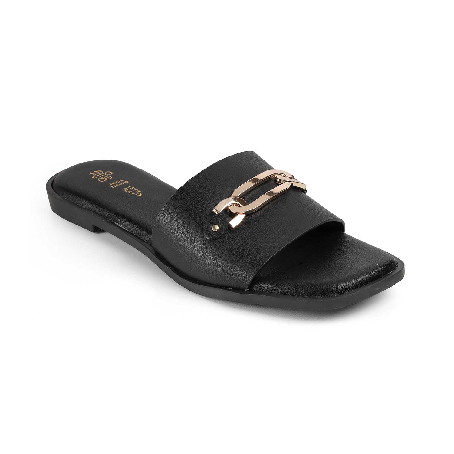 Tresmode Minna Black Women's Dress Flats