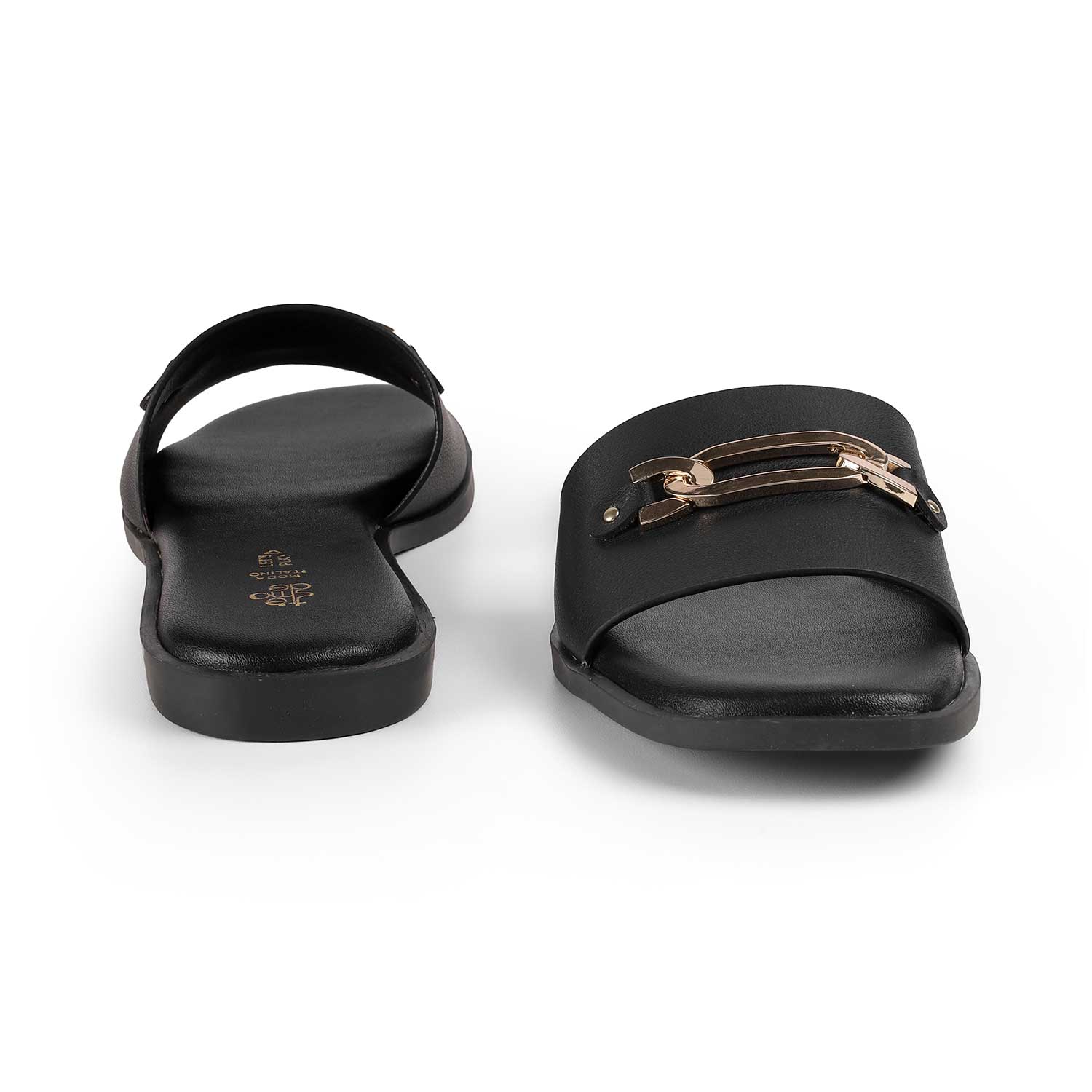 Tresmode Minna Black Women's Dress Flats