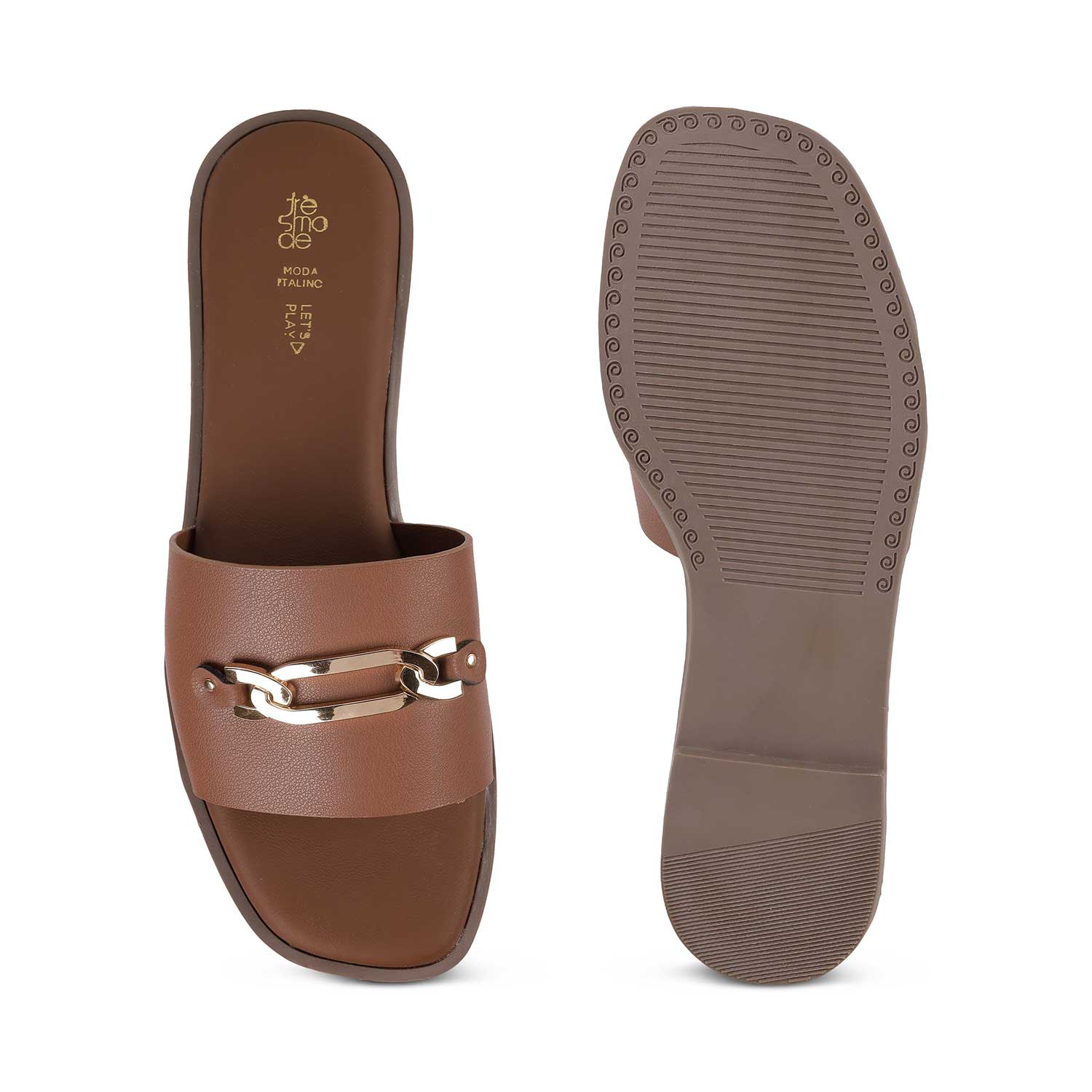 Tresmode Minna Tan Women's Dress Flats