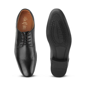 Tresmode Norway Black Men's Lace Ups