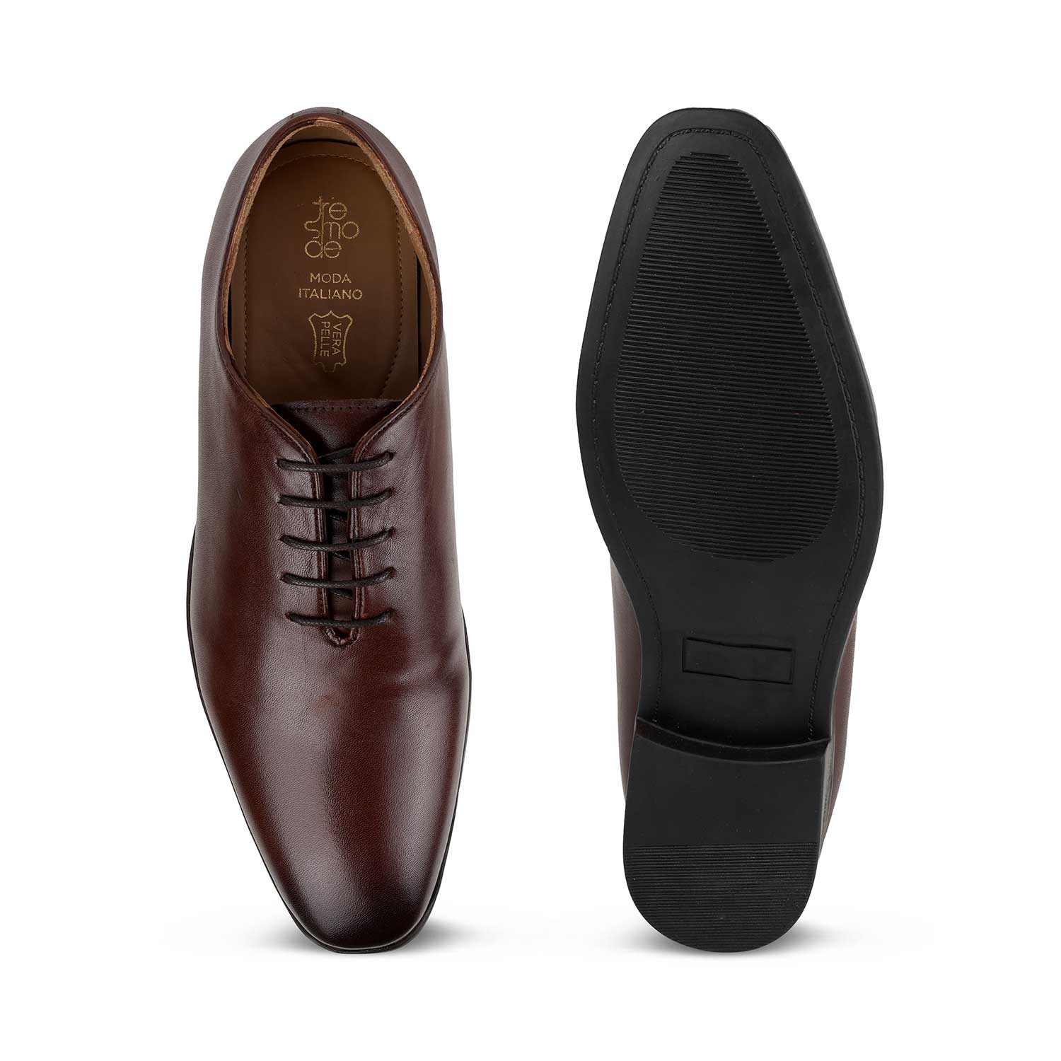 Tresmode One Brown Men's Oxford Lace Ups