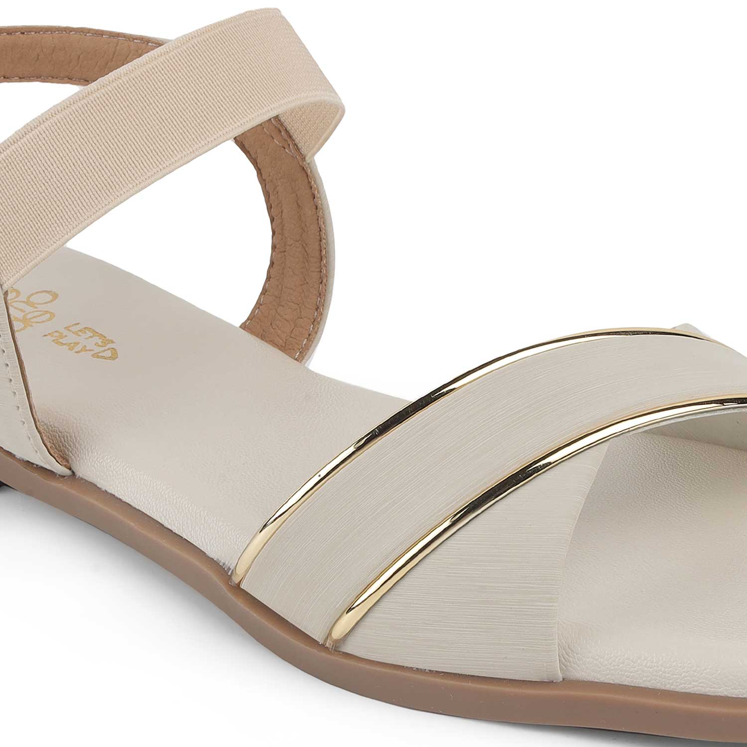 Tresmode Reste Cream Women's Casual Flats