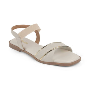 Tresmode Reste Cream Women's Casual Flats