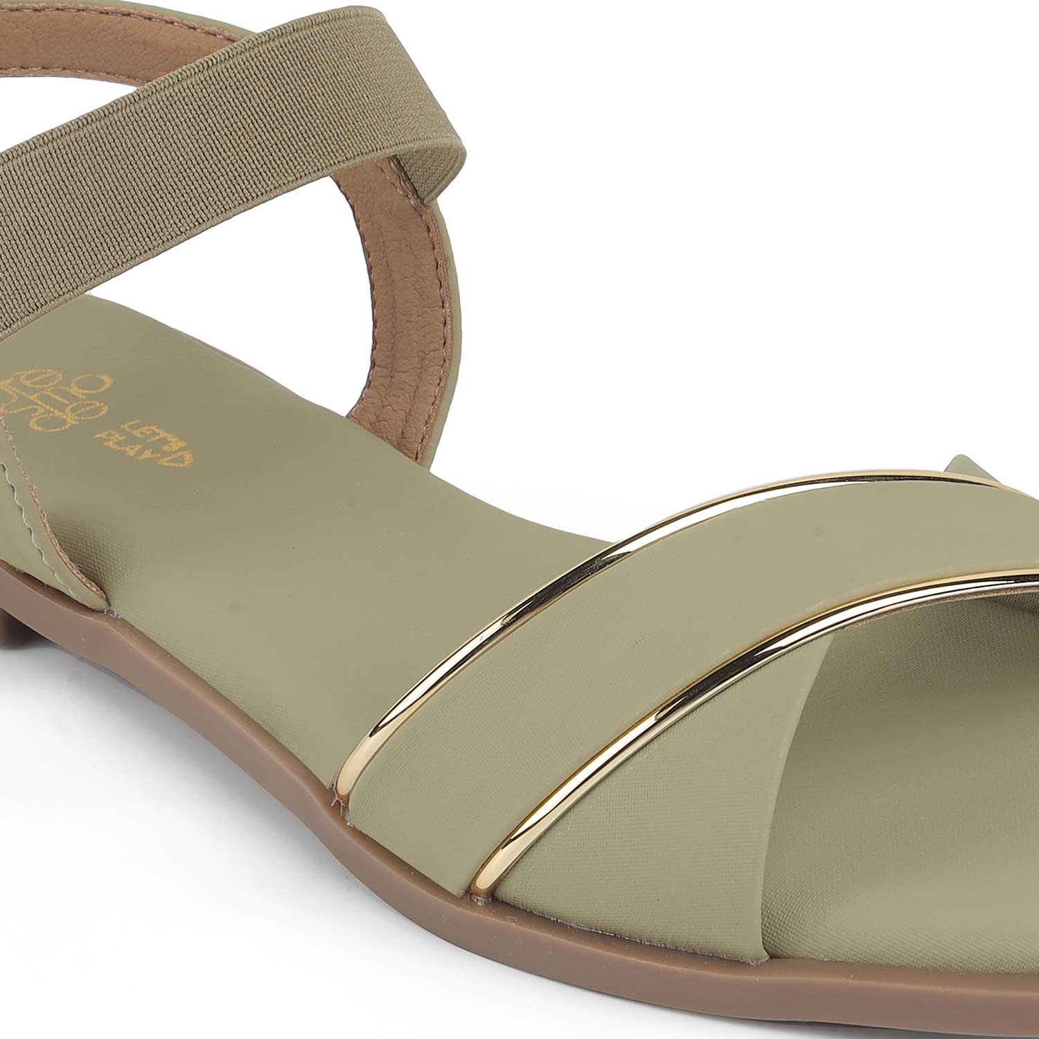 Tresmode Reste Green Women's Casual Flats