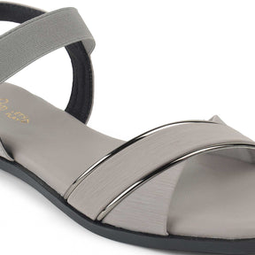 Tresmode Reste Grey Women's Casual Flats