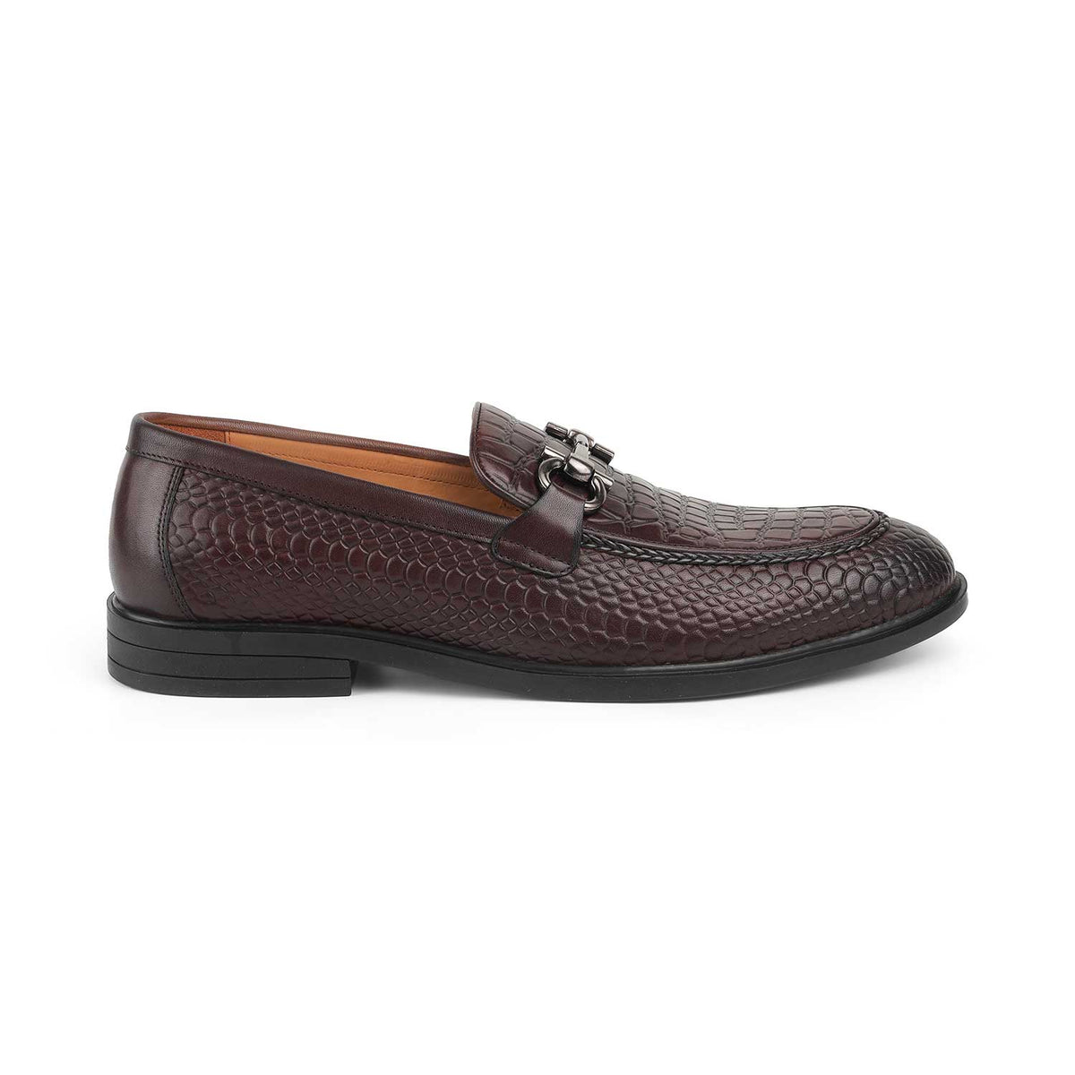 Tresmode Roce Cognac Men's Leather Loafers