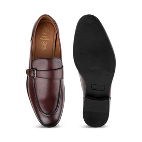 Tresmode Rocky Cognac Men's Leather Loafers