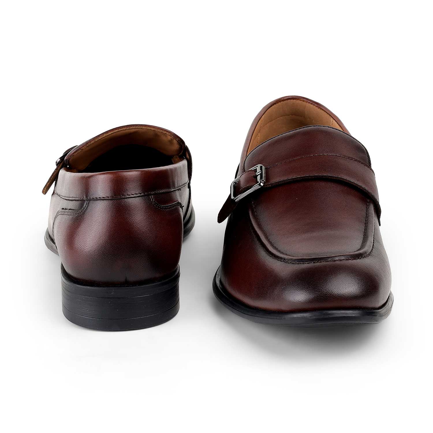 Tresmode Rocky Cognac Men's Leather Loafers