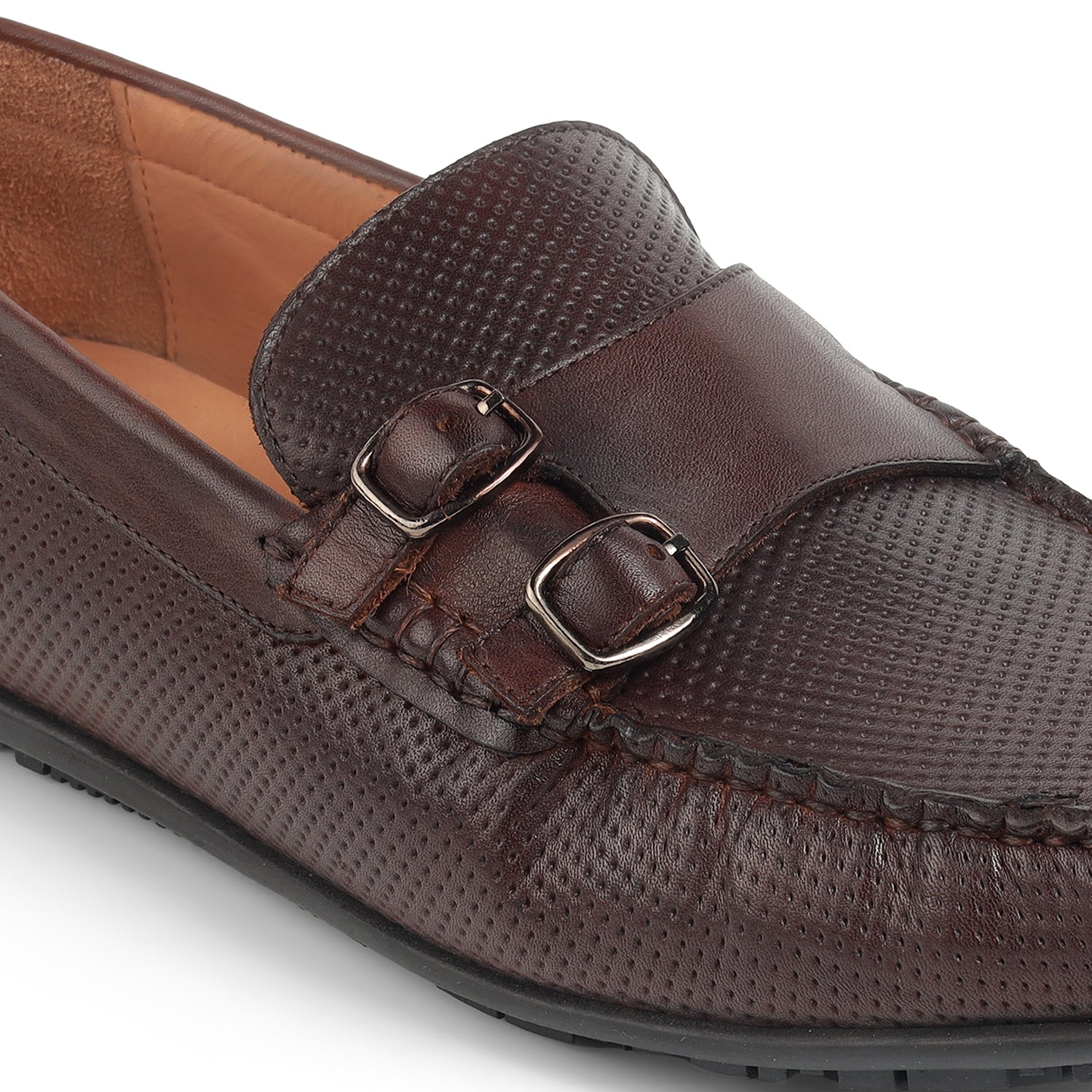 Tresmode Rok Cognac Men's Leather Loafers