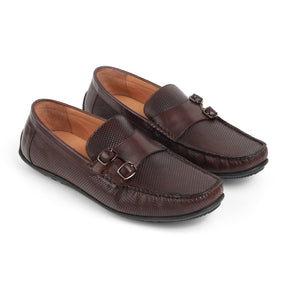 Tresmode Rok Cognac Men's Leather Loafers