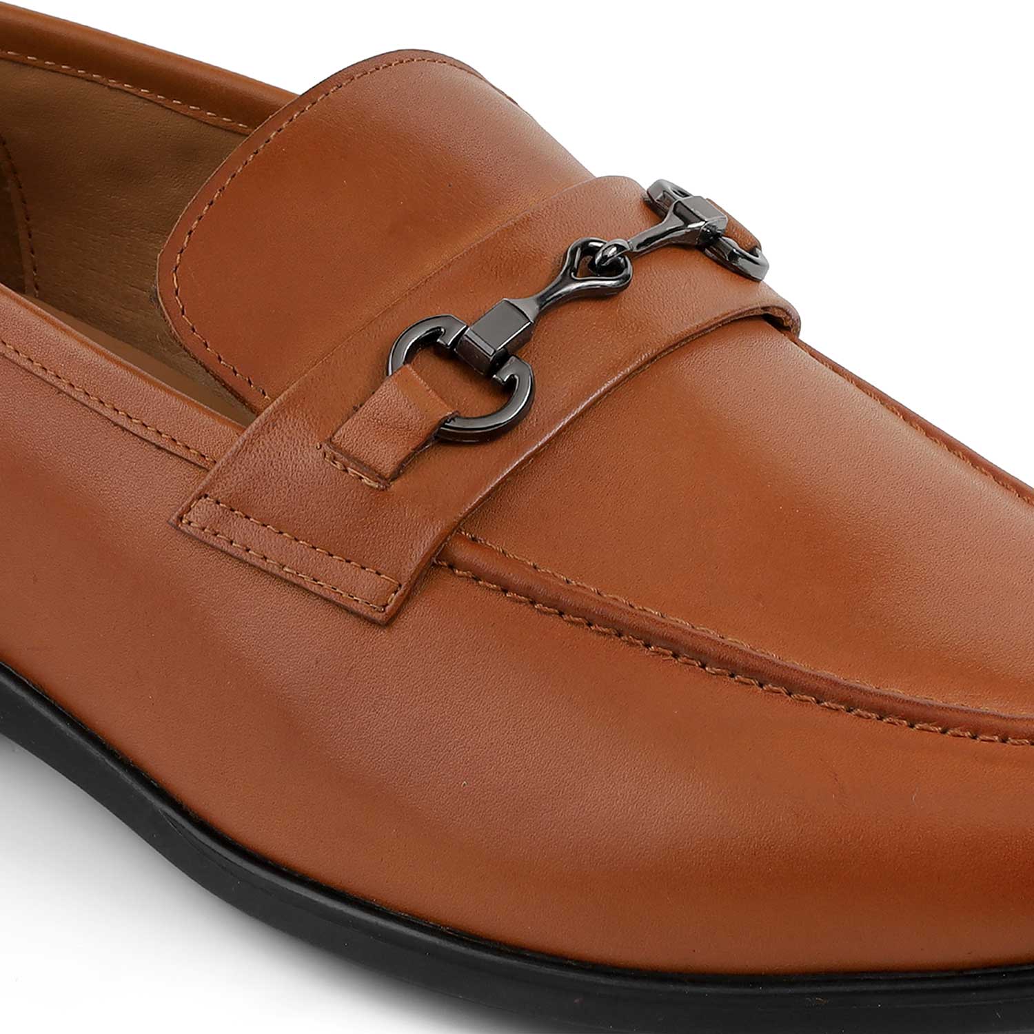 Tresmode Rope Tan Men's Leather Loafers
