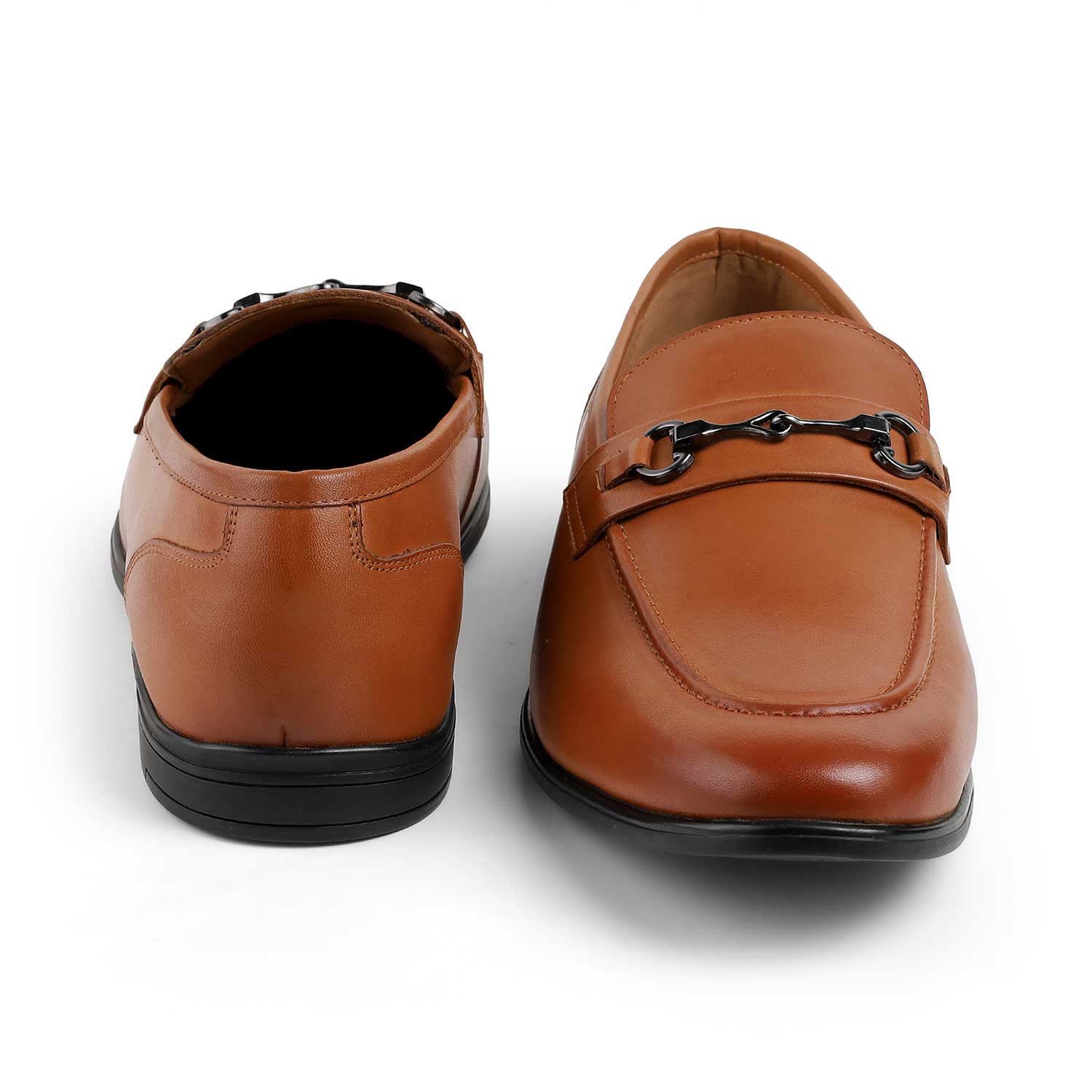 Tresmode Rope Tan Men's Leather Loafers