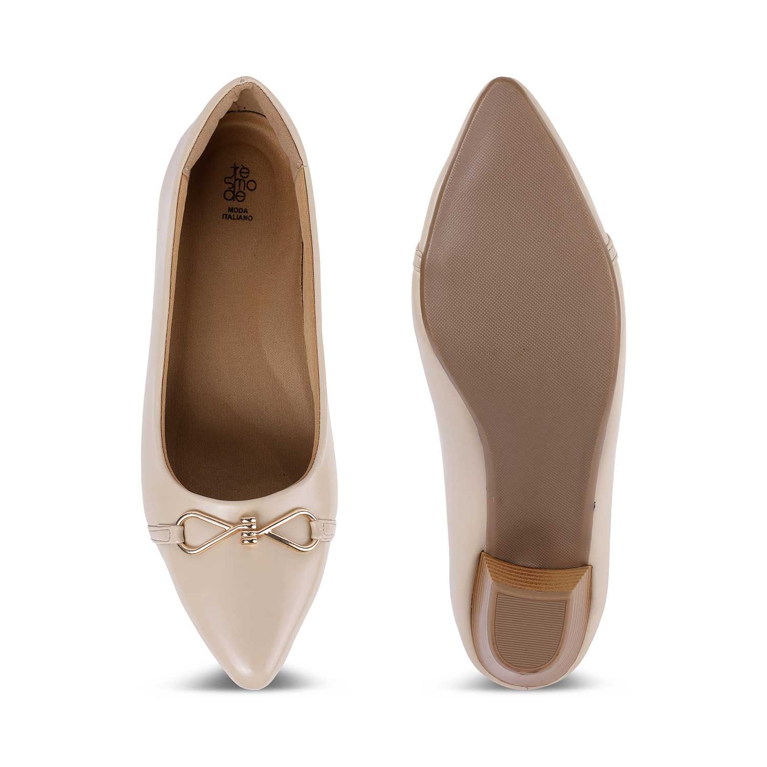 Tresmode Rossfit Beige Women's Pumps