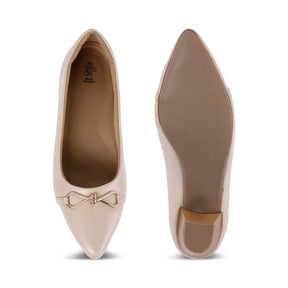Tresmode Rossfit Beige Women's Pumps
