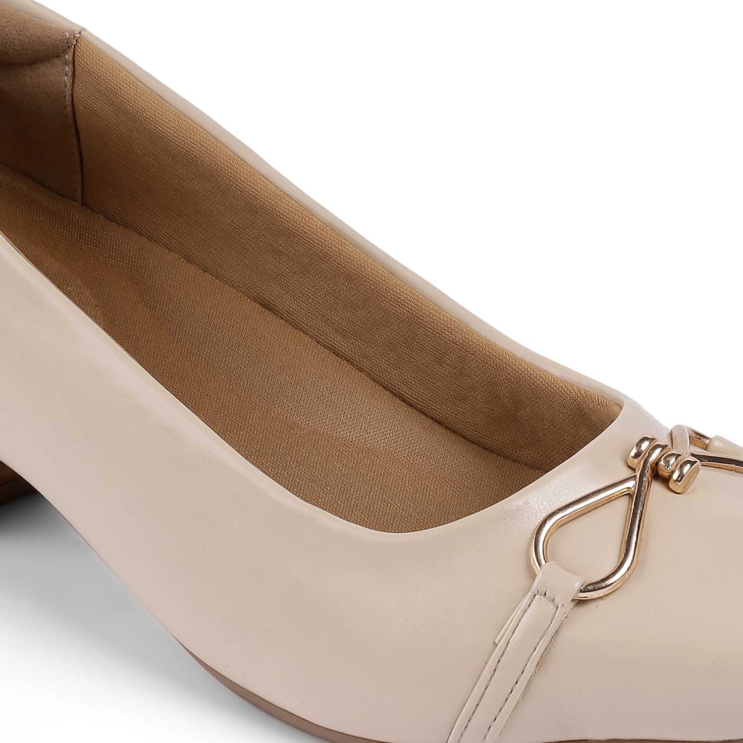 Tresmode Rossfit Beige Women's Pumps