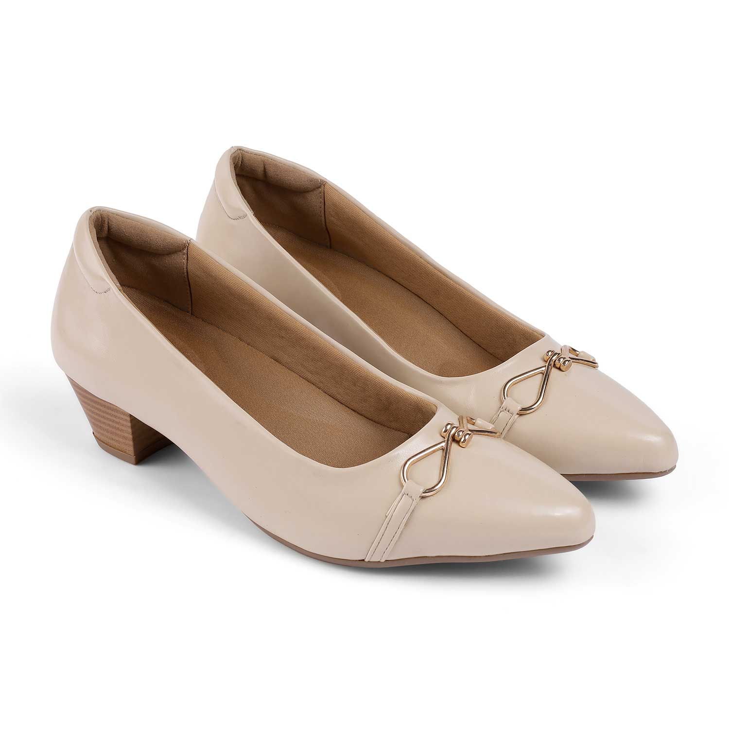 Tresmode Rossfit Beige Women's Pumps