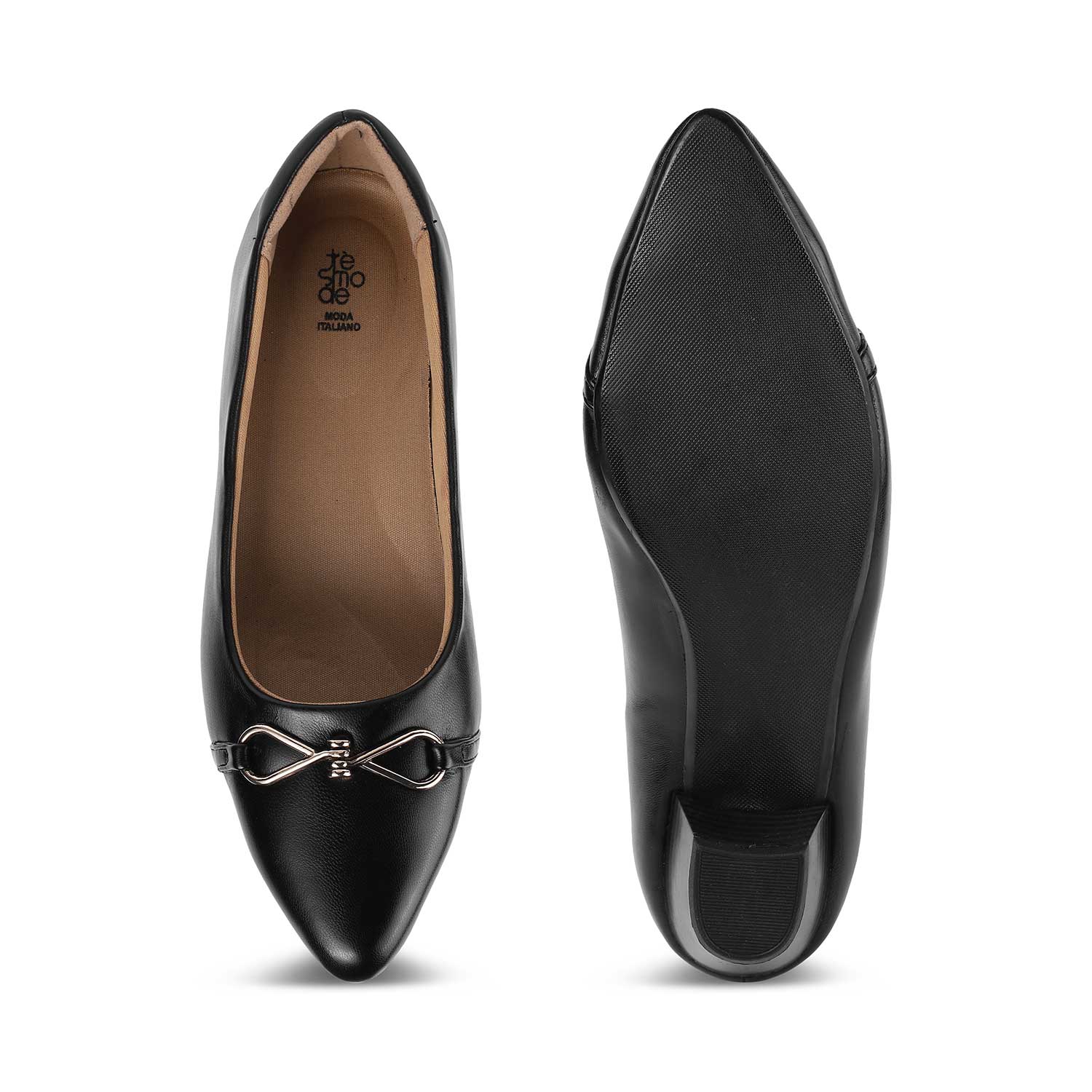 Tresmode Rossfit Black Women's Pumps